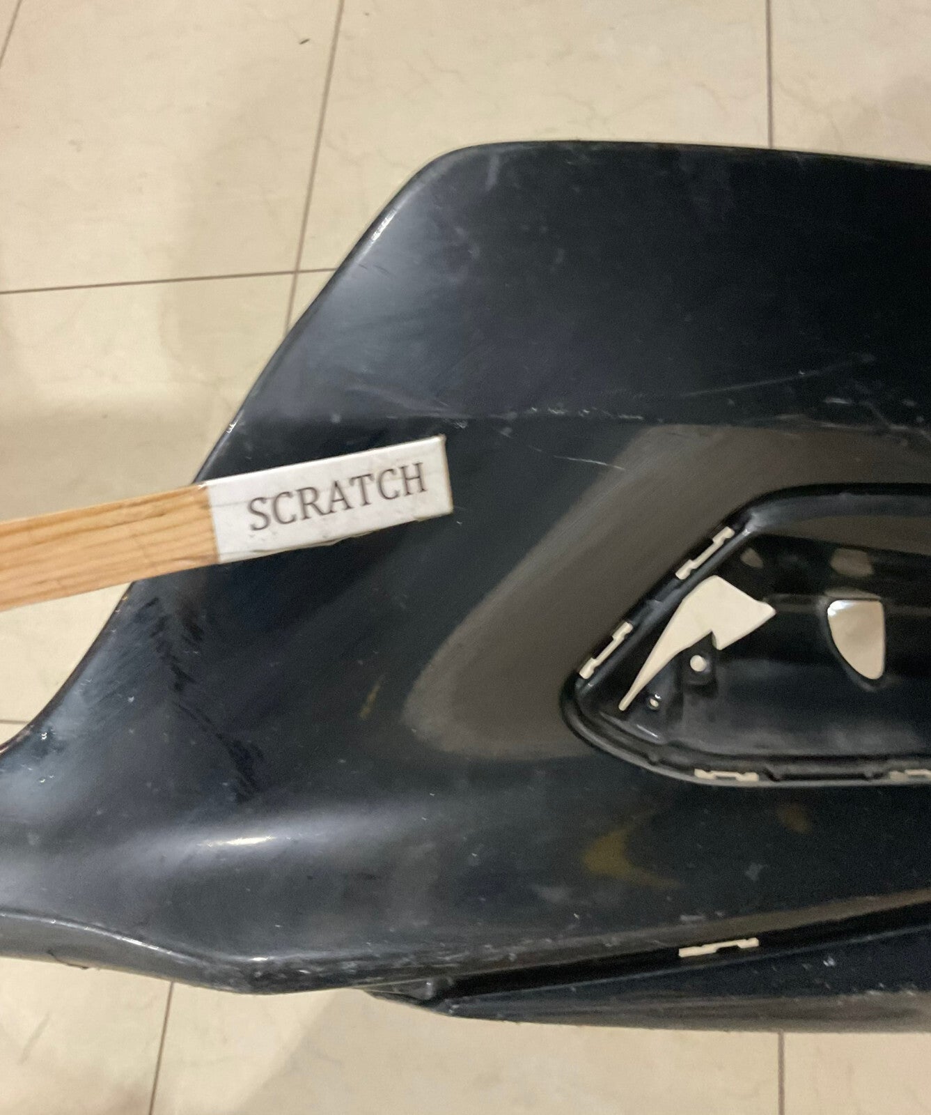 Front Bumper Cover Black 2018-2020 Honda Accord Sedan Hybrid 71101-TVA-A000 OEM