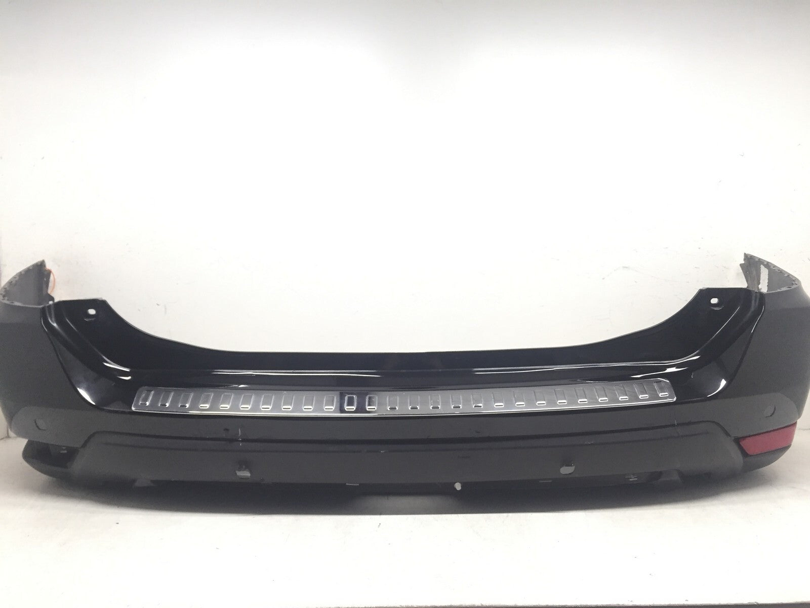 Rear Bumper Cover Nissan Rogue S SL SV SV Hybrid SL Hyb w/Sensor Hole 17-19 OEM2