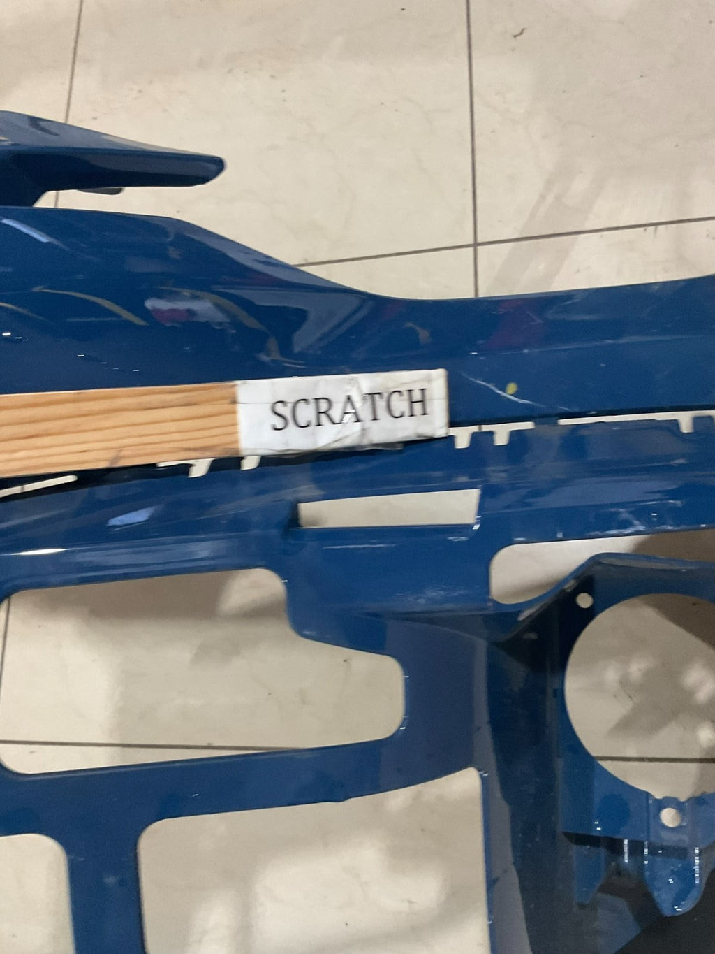 Front Bumper Cover Blue 2024 Subaru Crosstrek XV 57704fn30a OEM