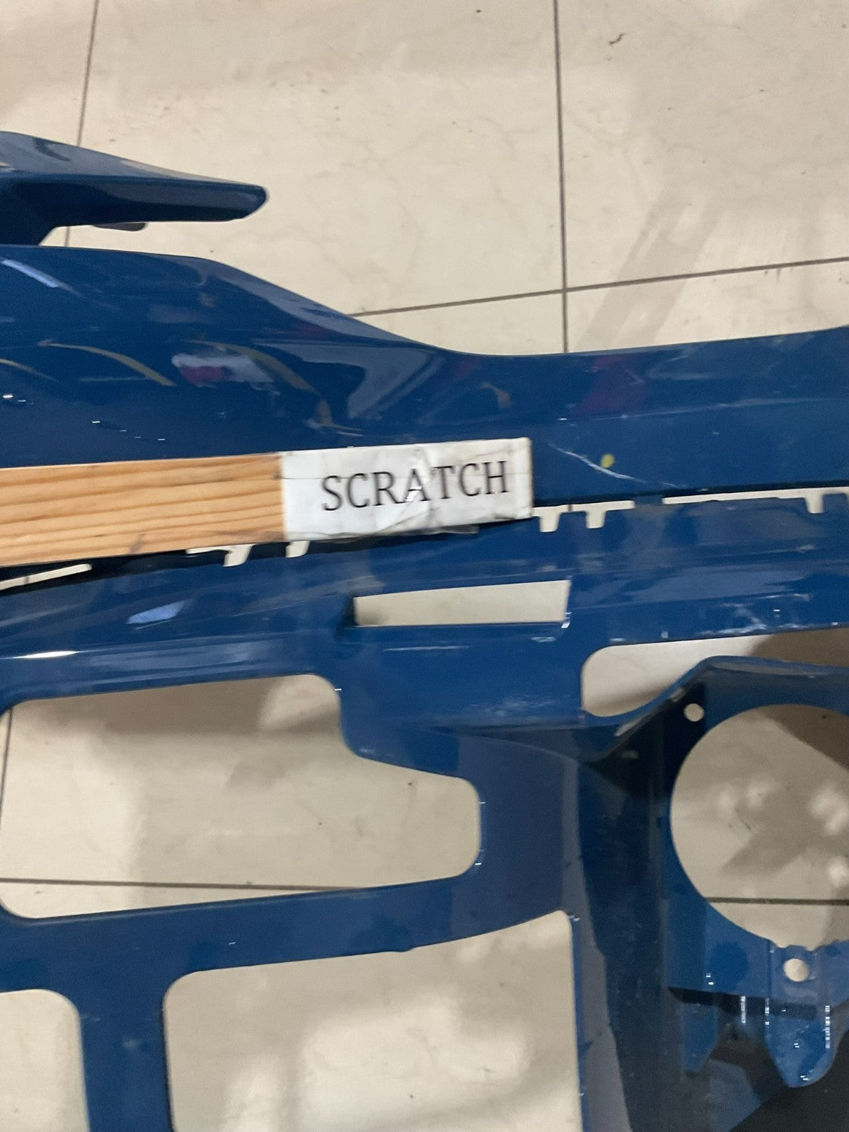 Front Bumper Cover Blue 2024 Subaru Crosstrek XV 57704fn30a OEM