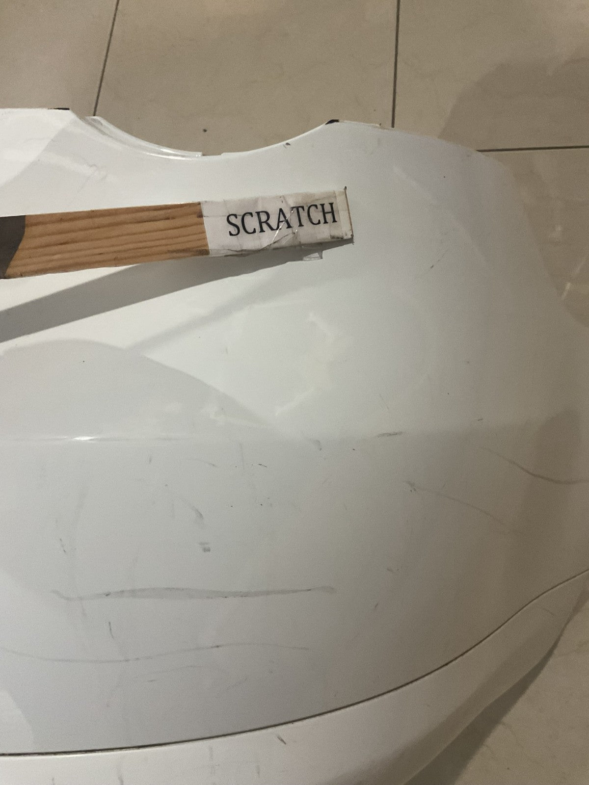 Rear Bumper Cover White 2007-2011 Volkswagen EOS 1q0 807 417 k OEM