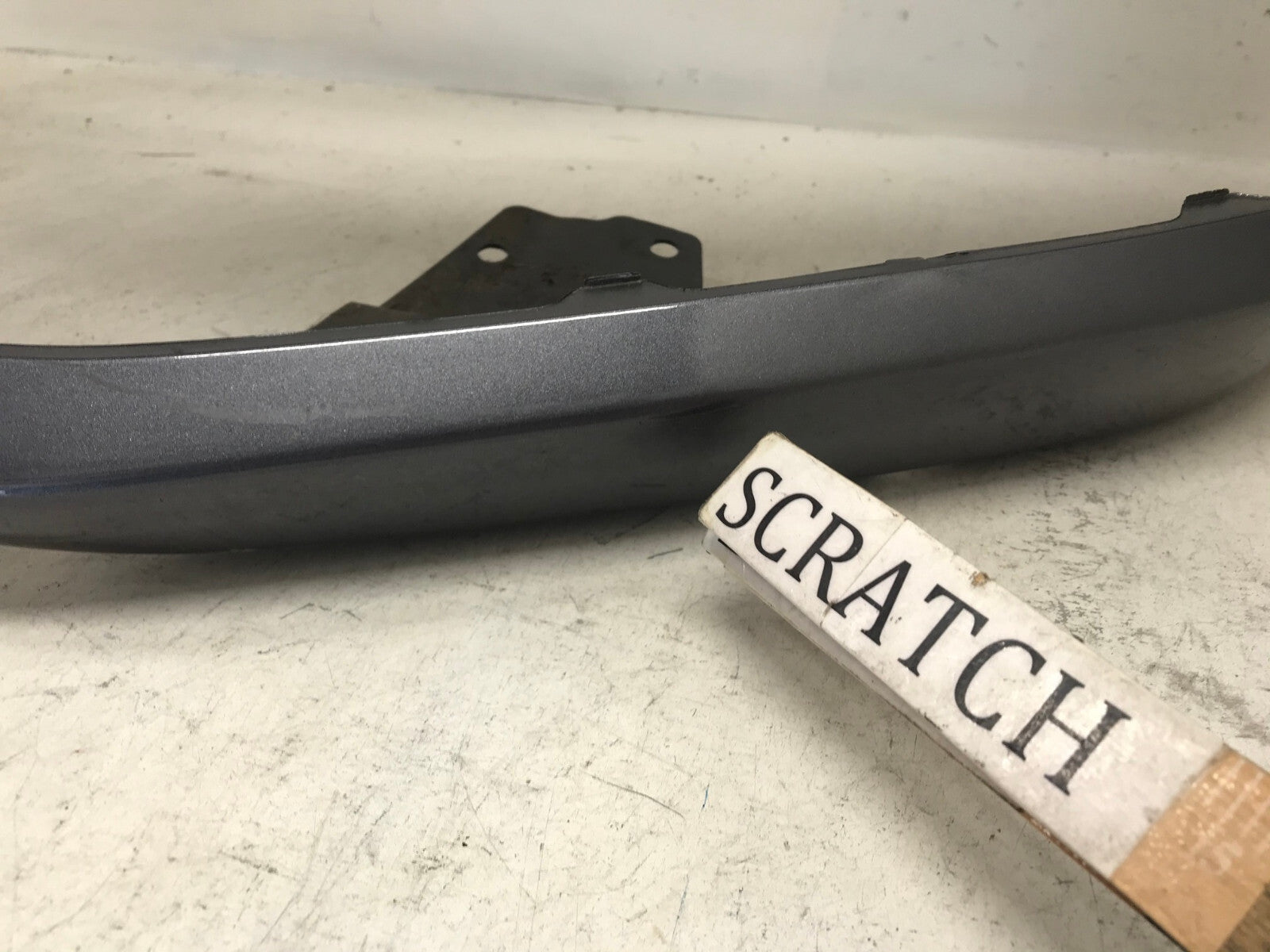 Front Bumper Cover Gray 2013-2015 Acura ILX CAPA