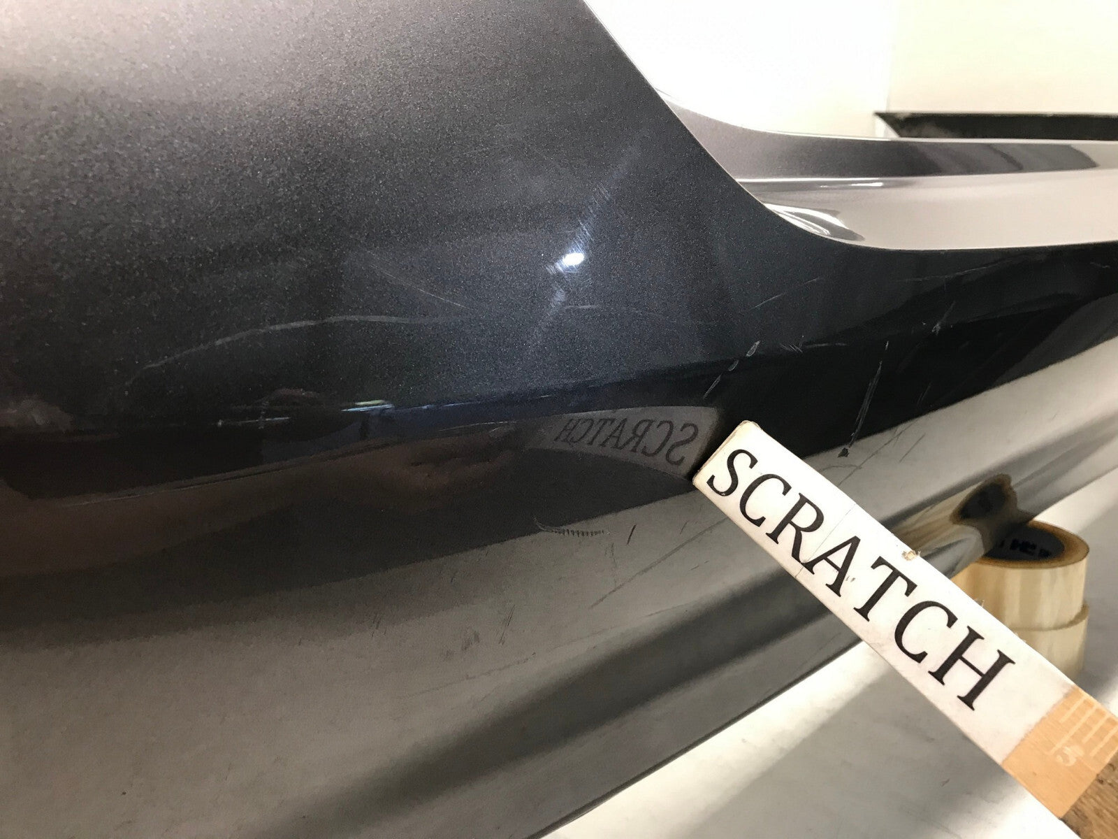 Rear Bumper Cover Toyota Camry LE XLE SE XSE Hybrid LE Hyb XLE Gray 15-17 CAPA