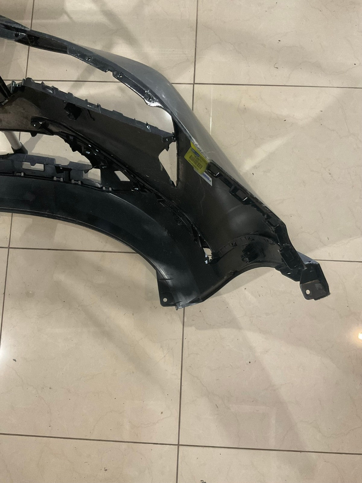 Front Bumper Cover Black 2021 2022 2023 Hyundai Santa Fe CAPA