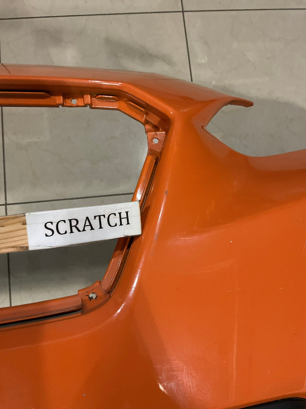 Front Bumper Cover Orange 2018-2020 Subaru Crosstrek 57704FL010 OEM