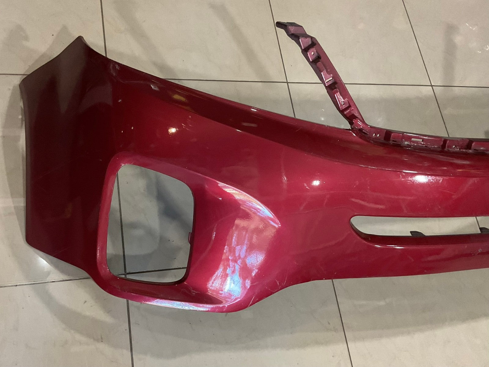 Front Bumper Cover Red 2014 2015 Kia Sorento EX LX 86511+tu500 OEM