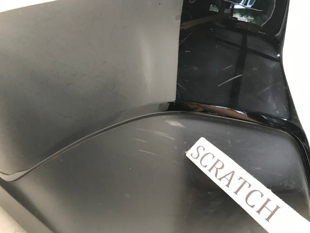Rear Bumper Cover Black Subaru Outback Base/Touring/Ltd 20-21 w/Sensor Holes OEM