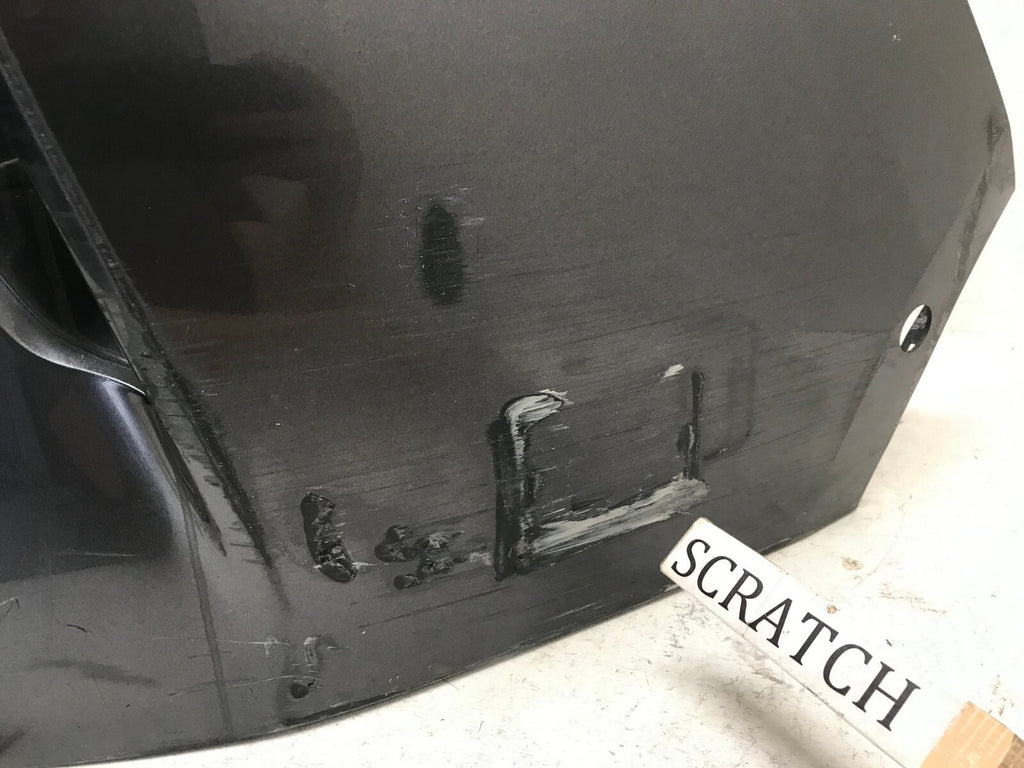 Rear Bumper Cover Gray Toyota Prius Two Three Four Eco 16-18 w/Sensor Holes OEM