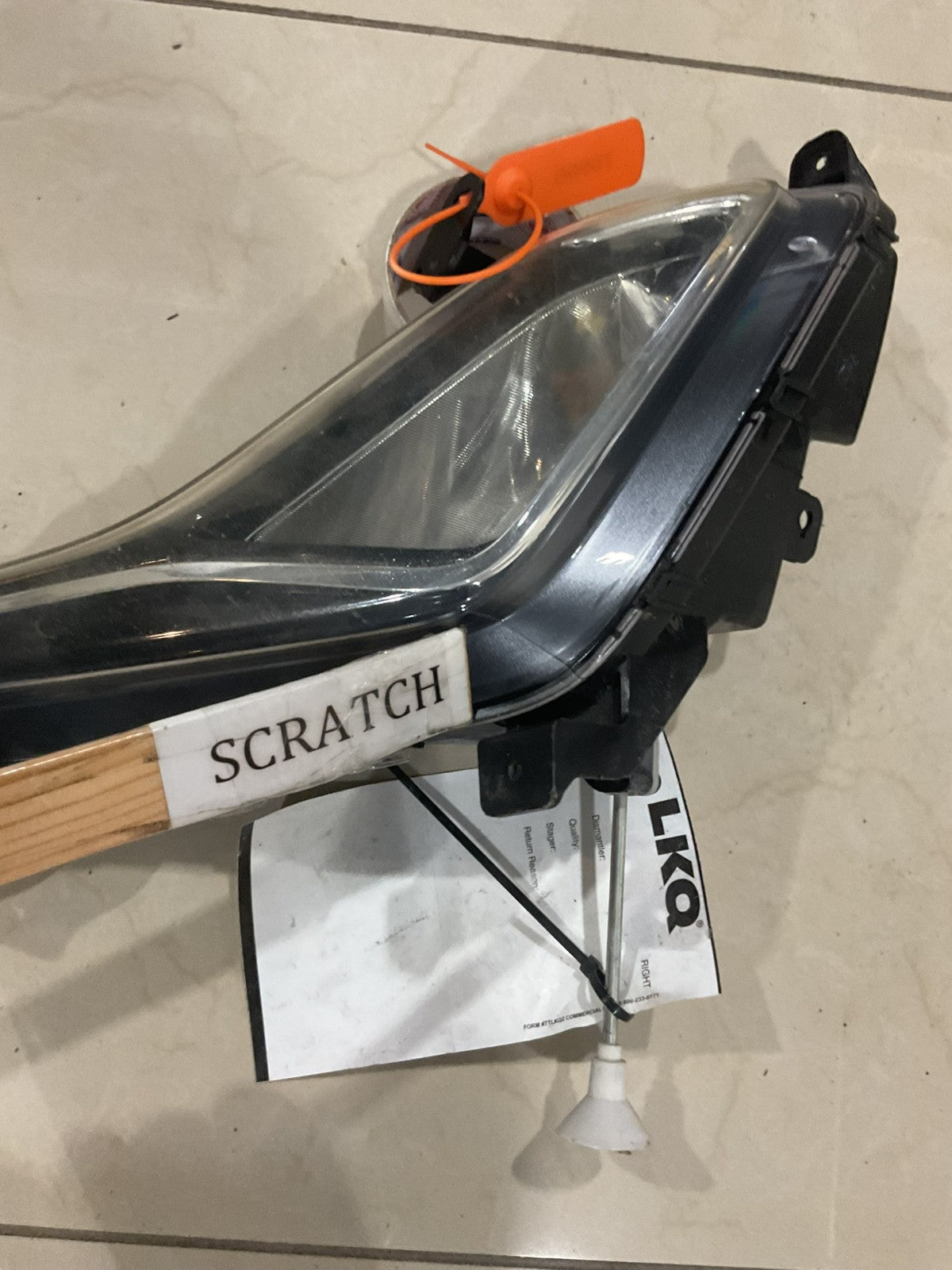 Fog Light Left LH Driver Hyundai Elantra 2014 2015 2016 CAPA