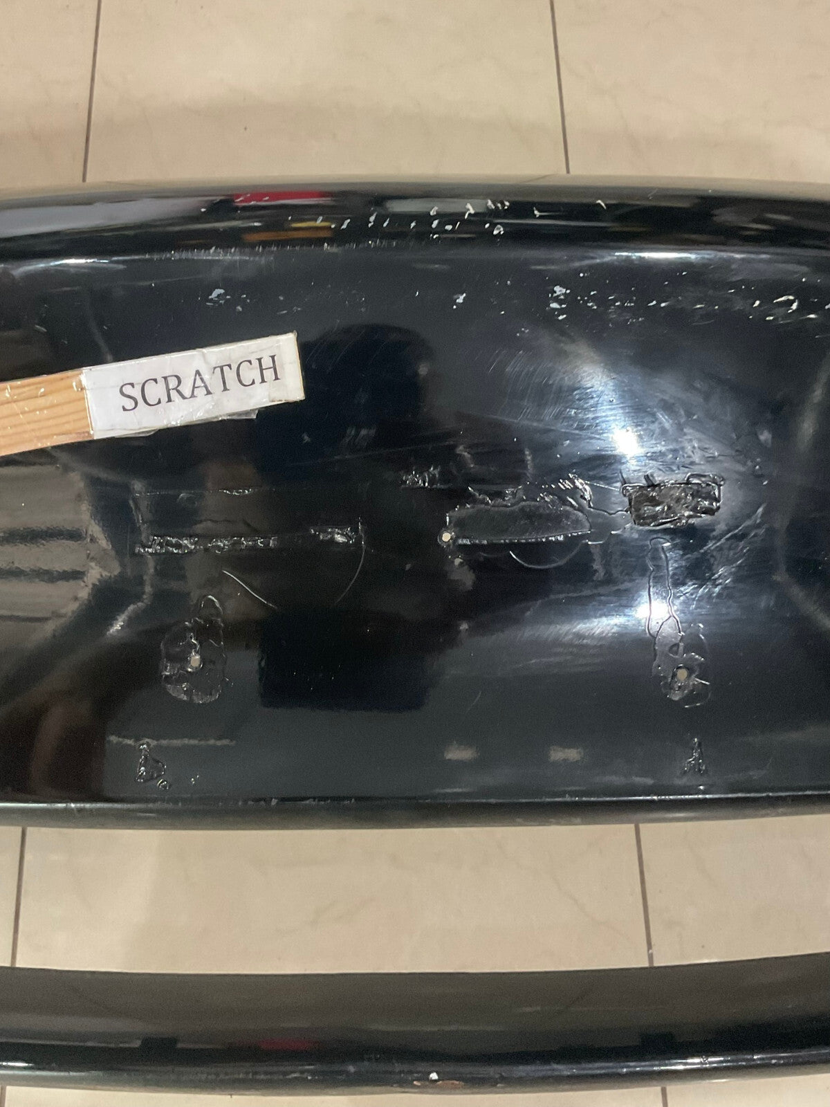 Front Bumper Cover Black 2017-2020 For Tesla Model 3 CAPA