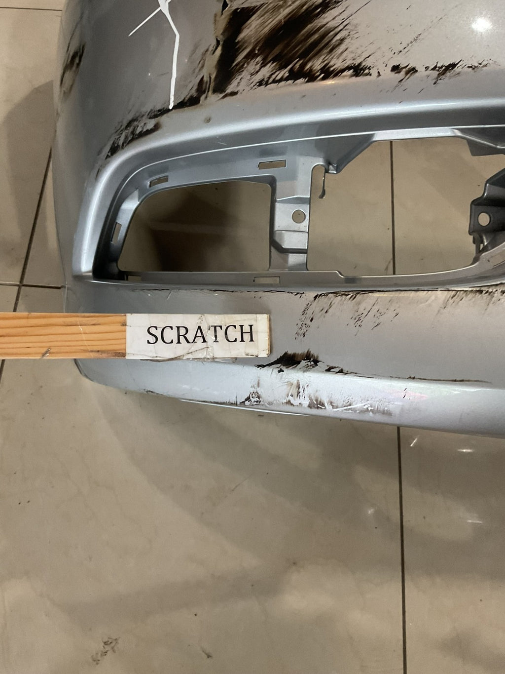 Front Bumper Cover Silver 2013-2015 Nissan Sentra 62022 3sh0h OEM