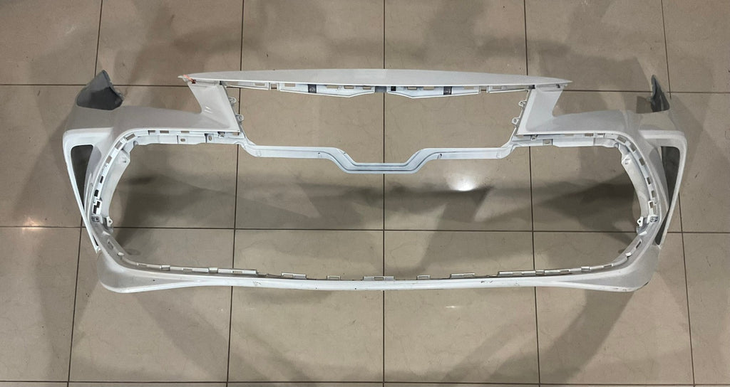 Front Bumper Cover White Toyota Avalon Base Touring 4X7 2019 52119+07090 OEM