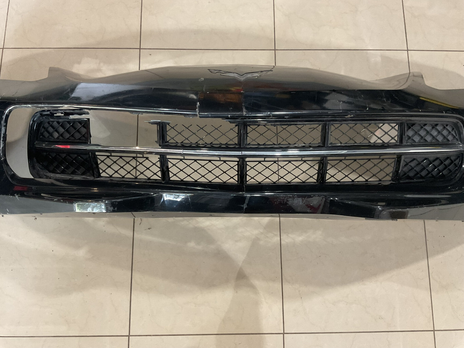 Front Bumper LOCAL Black 2014 15 16 2017 2018 2019 GM Chevrolet Corvette C7 CAPA