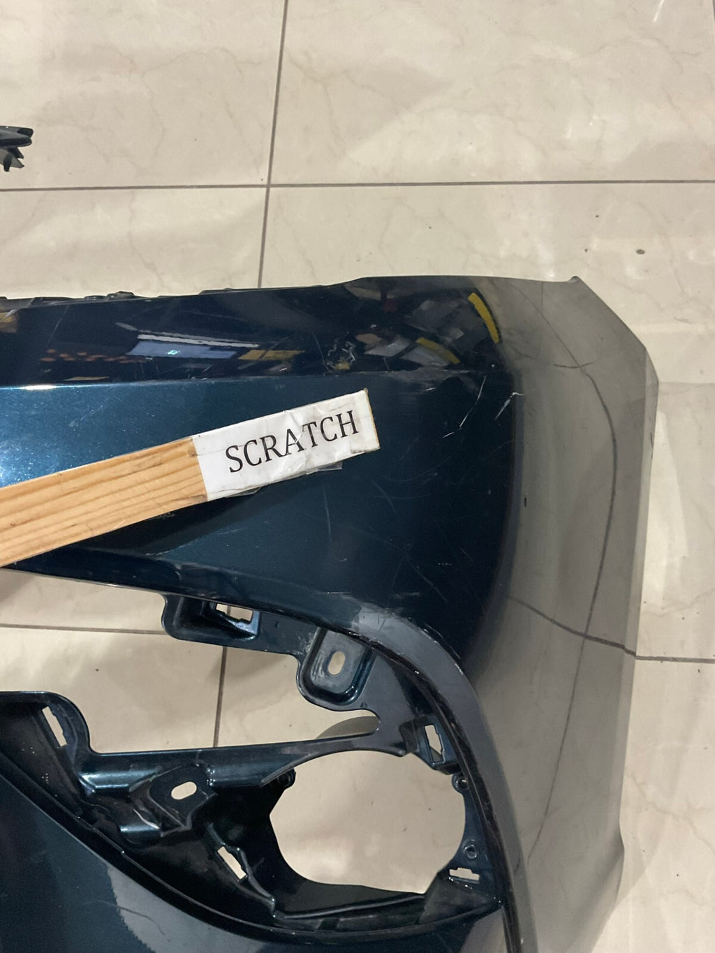 Front Bumper Cover Blue 2021-23 Toyota Camry SE/XSE/Hybrid SE 52119+06E20 OEM