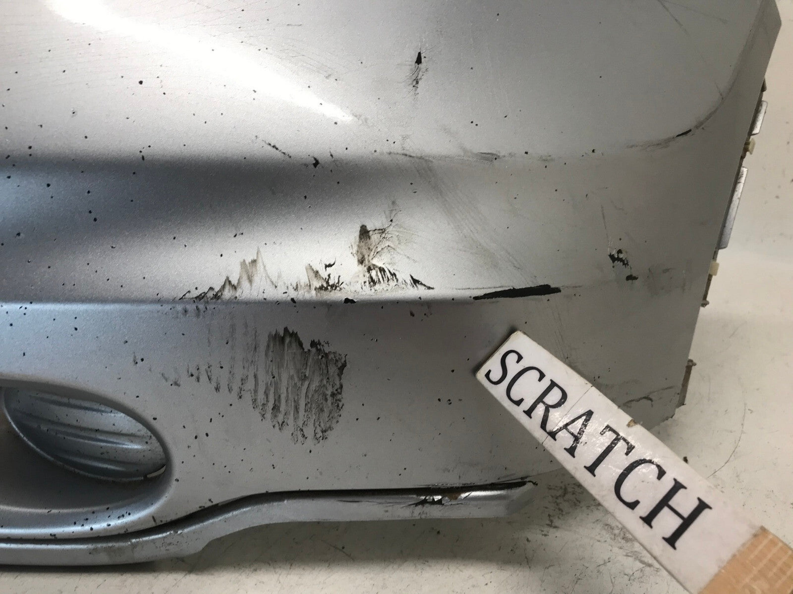 Front Upper Bumper Cover Silver 2010-2011 Honda CR-V 71101-SWA-ZZ00 OEM