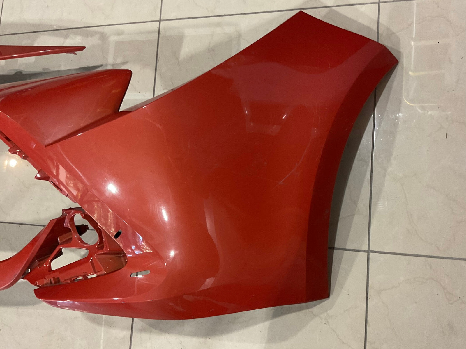 Front Bumper Cover Red Toyota Corolla Hatchback 2018-2020 52119-12G20 OEM