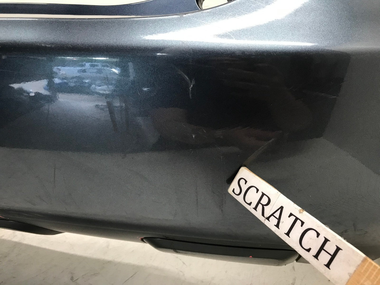 Rear Bumper Cover Blue 08-13 Nissan Rogue Select 14 2015 SL SV S 85022-JM04H OEM