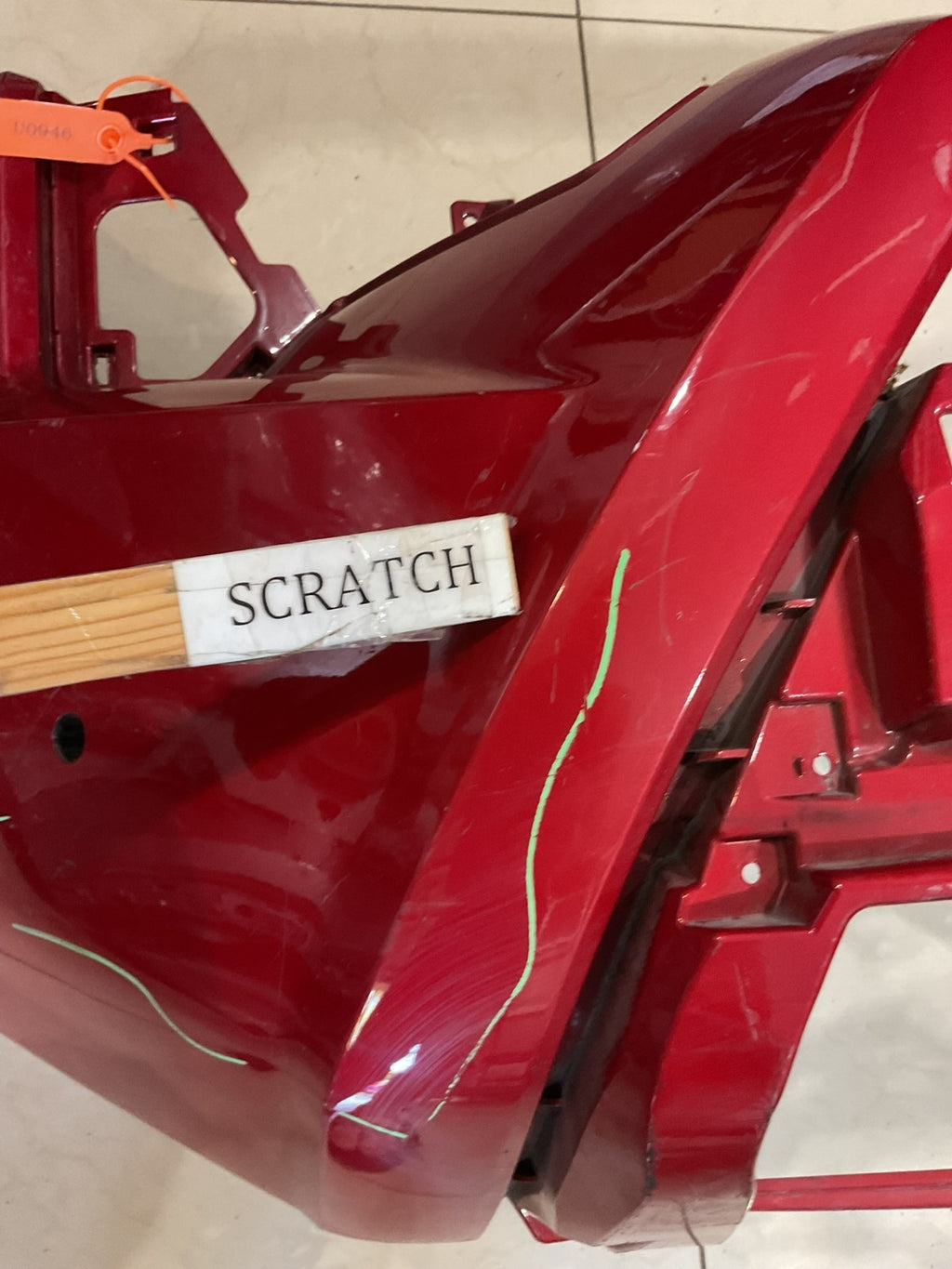 Front Bumper Cover Red 2024 2025 Toyota Tacoma 52119+ak010 OEM