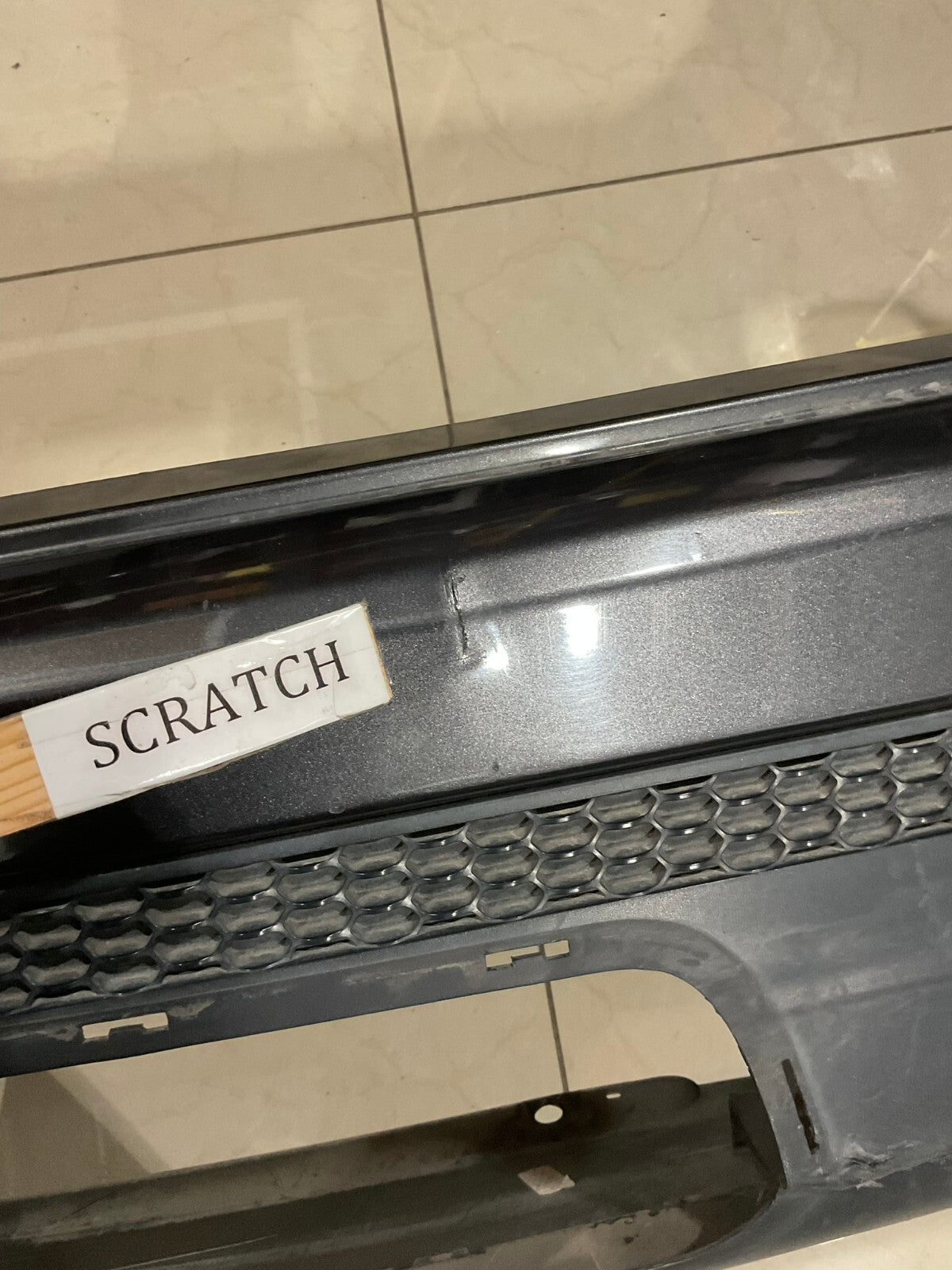Rear Bumper Cover Gray Jeep Compass 2018 - 2020 5SY44TRMA OEM