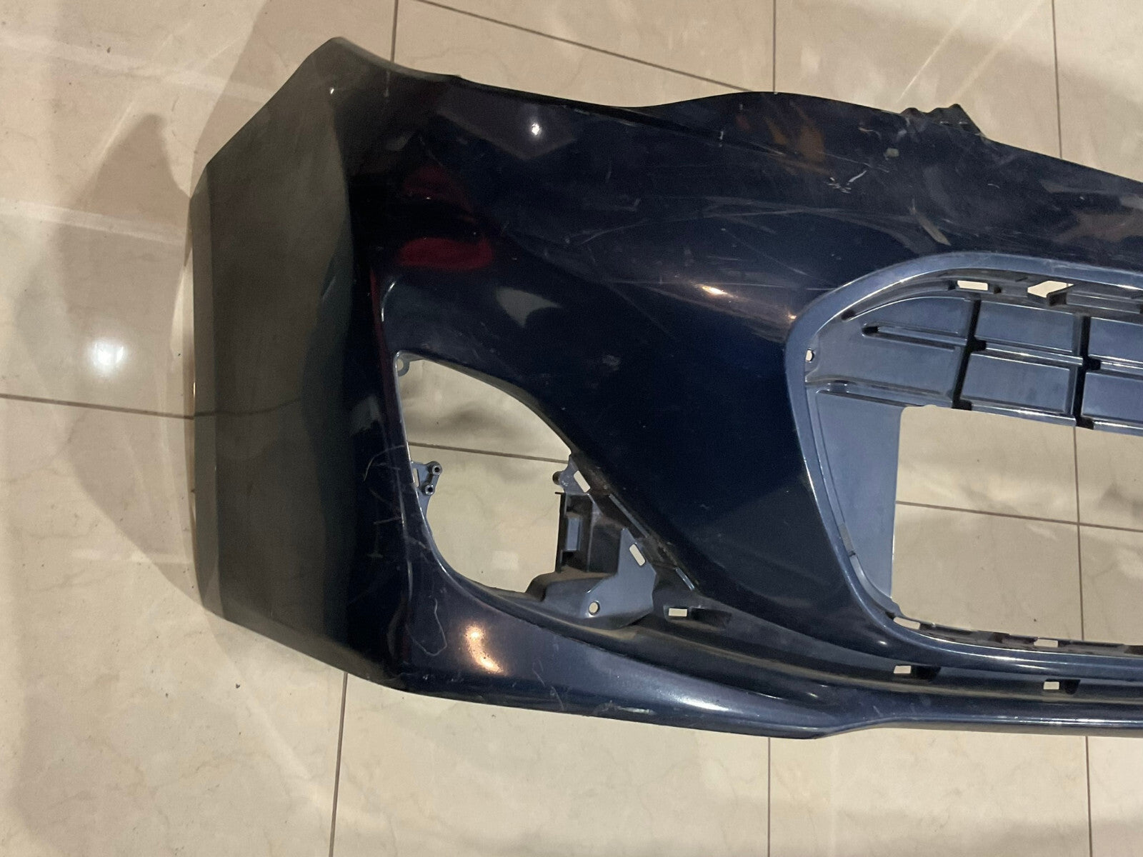 Front Bumper Cover Blue 2013 2014 Toyota Avalon 52119-7050 OEM