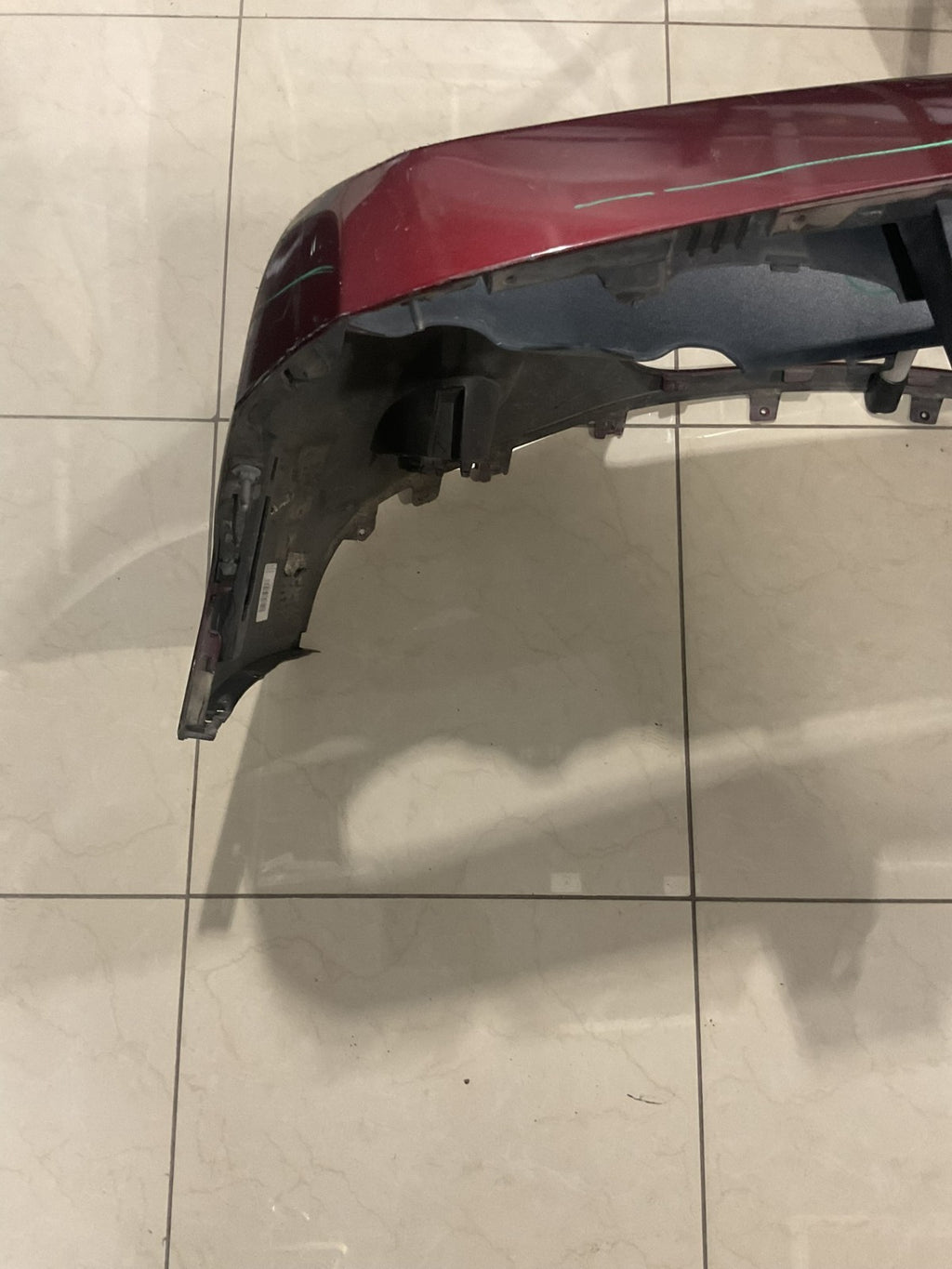 Front Bumper Cover Red 2015-2023 Dodge Challenger CAPA