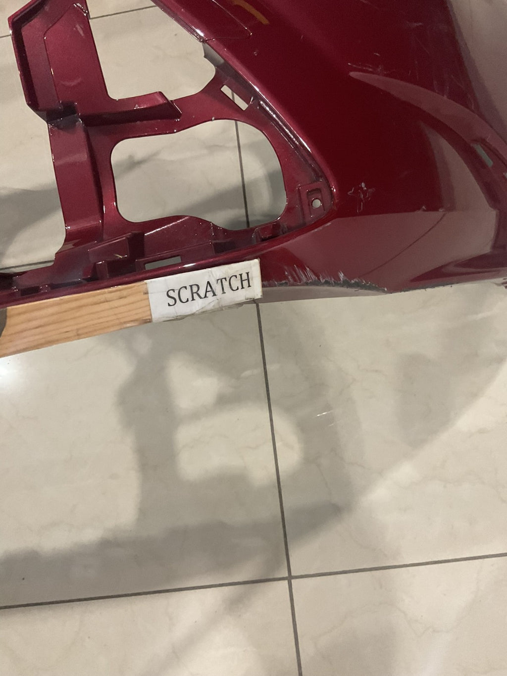 Front Bumper Cover Red Toyota Corolla Sedan L/LE/Hybrid 20-2021 52119 12g00 OEM
