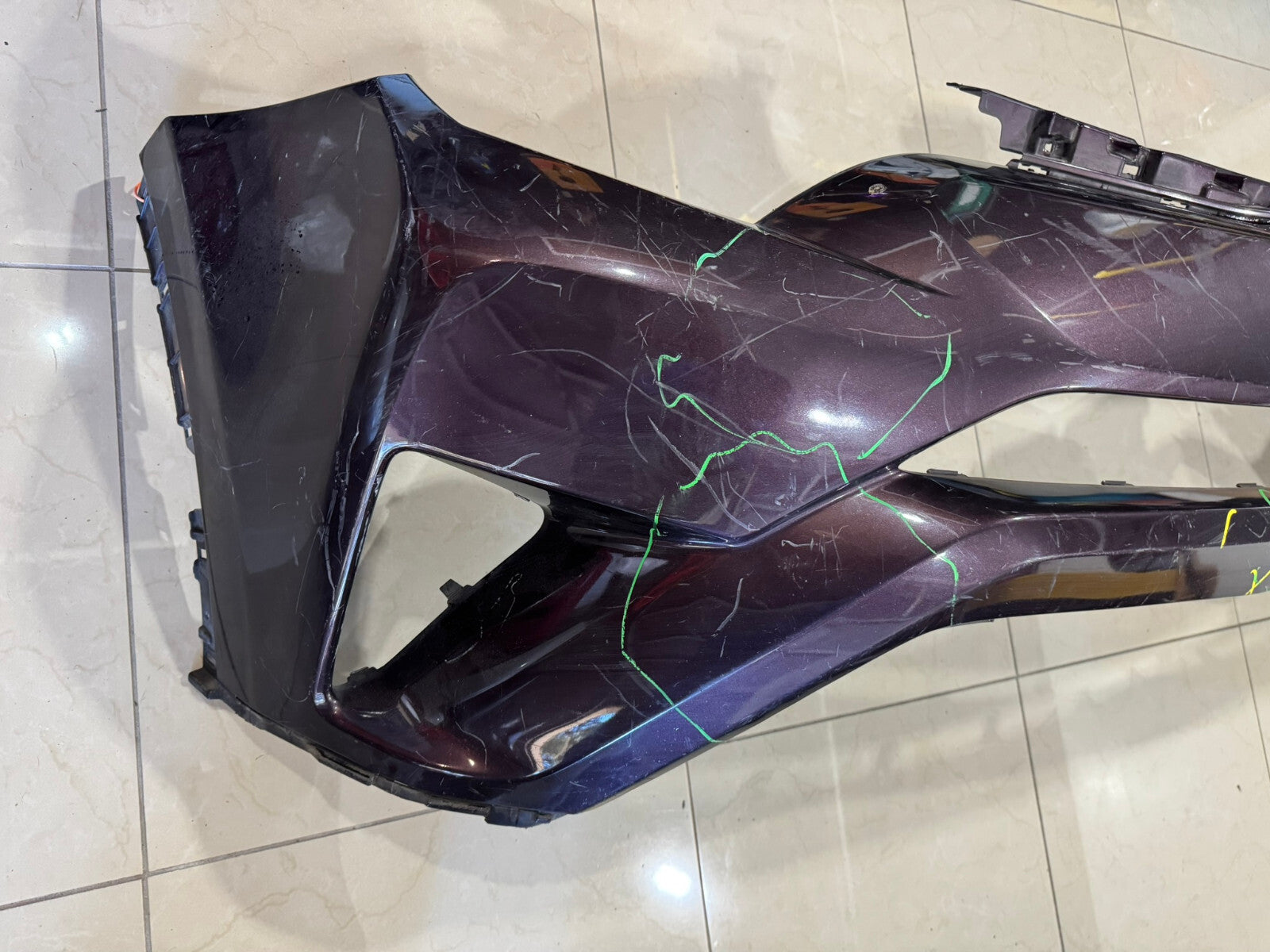 Front Bumper Cover Maroon Toyota RAV4 2016 2017 52119-OR150 OEM