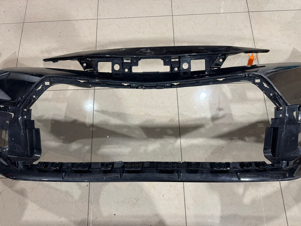 Front Bumper Cover Black 2020-2024 Toyota Corolla SE XSE CAPA