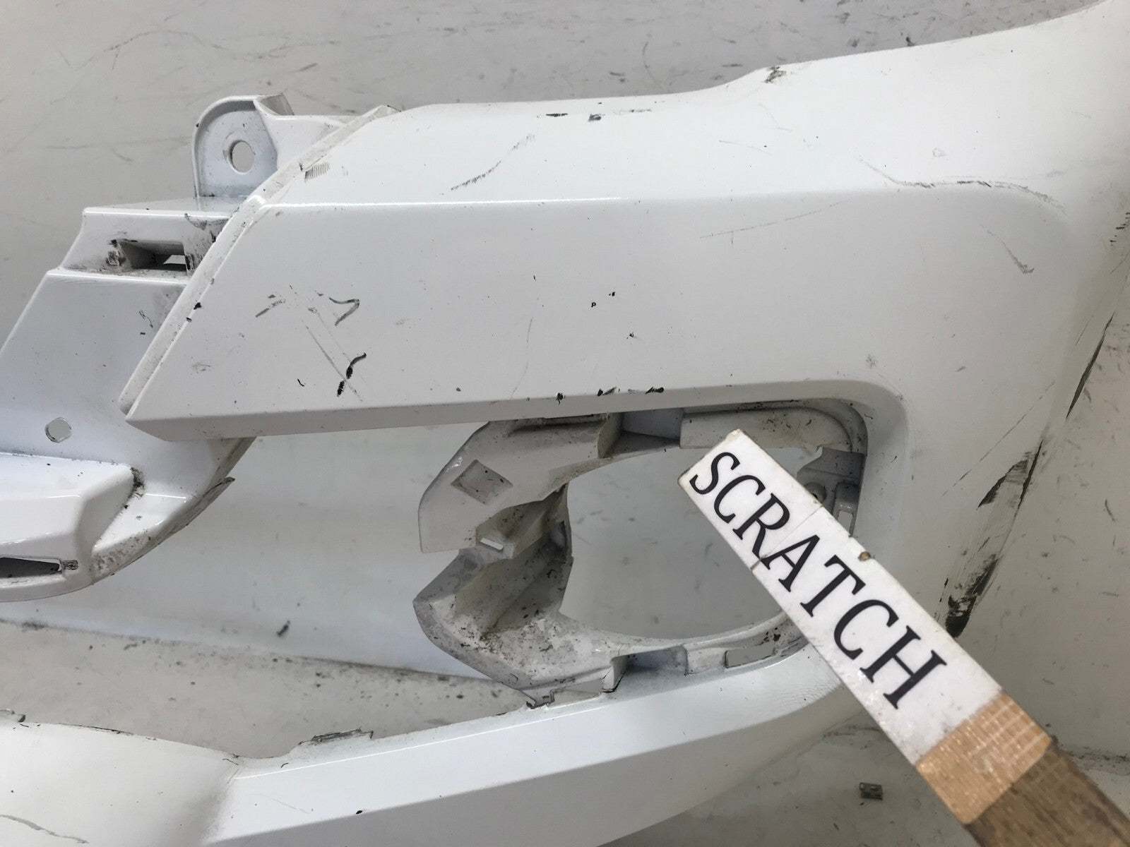 Front Bumper Cover White 2016-2022 Toyota Tacoma 52119-04240 OEM