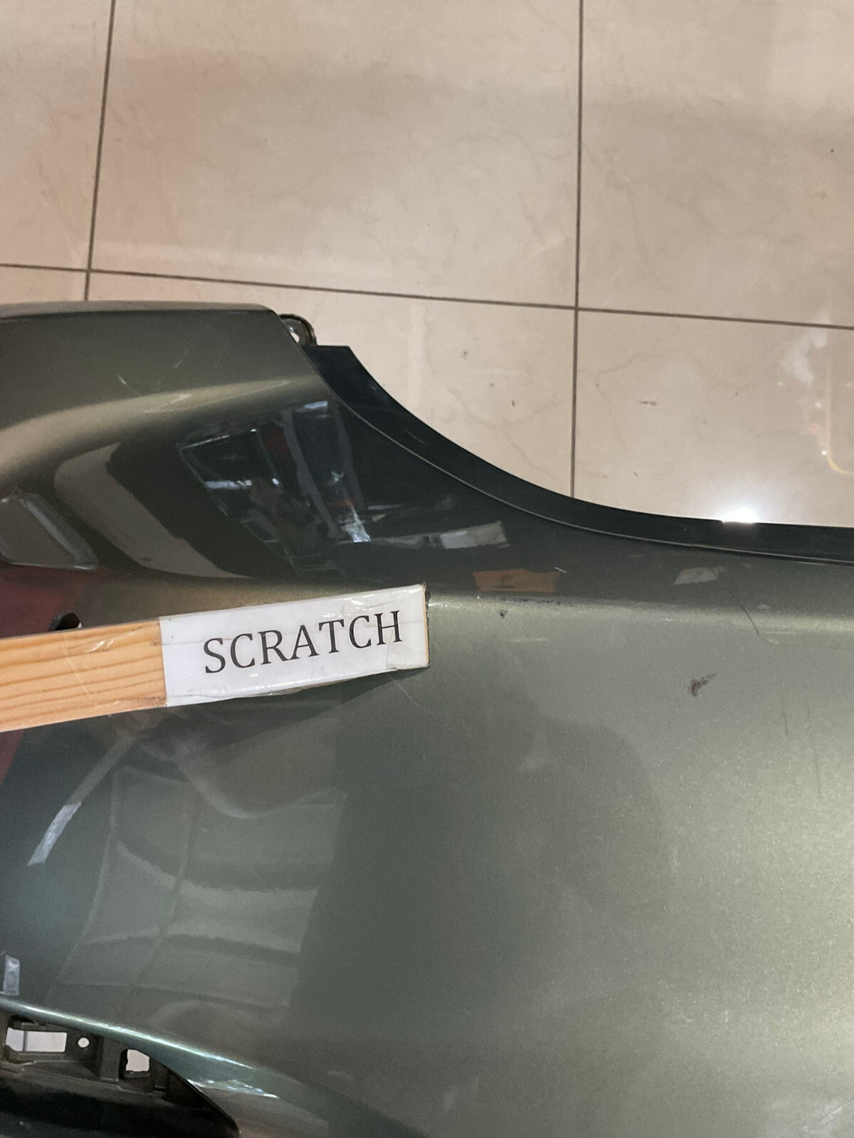 Rear Bumper Cover Green 2019 - 2020 Lexus Es350 52159-33470 OEM