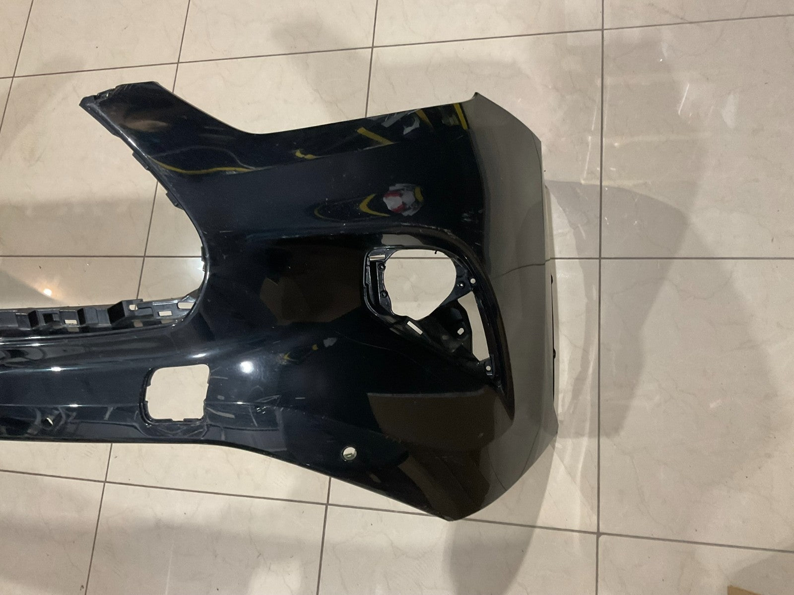 Front Bumper Cover Black 2020 2023 Toyota Highlander 52119+0e410 OEM