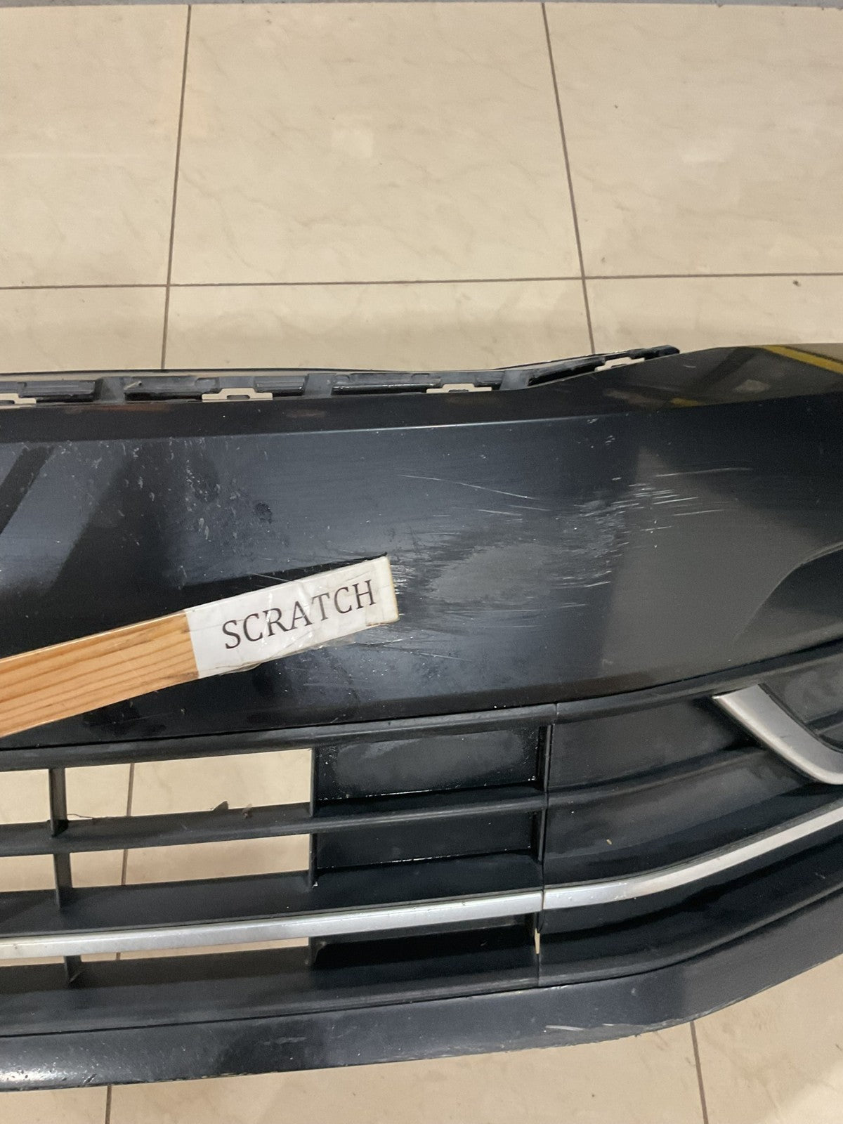 Front Bumper Cover Black 2012-2015 Volkswagen Passat CAPA