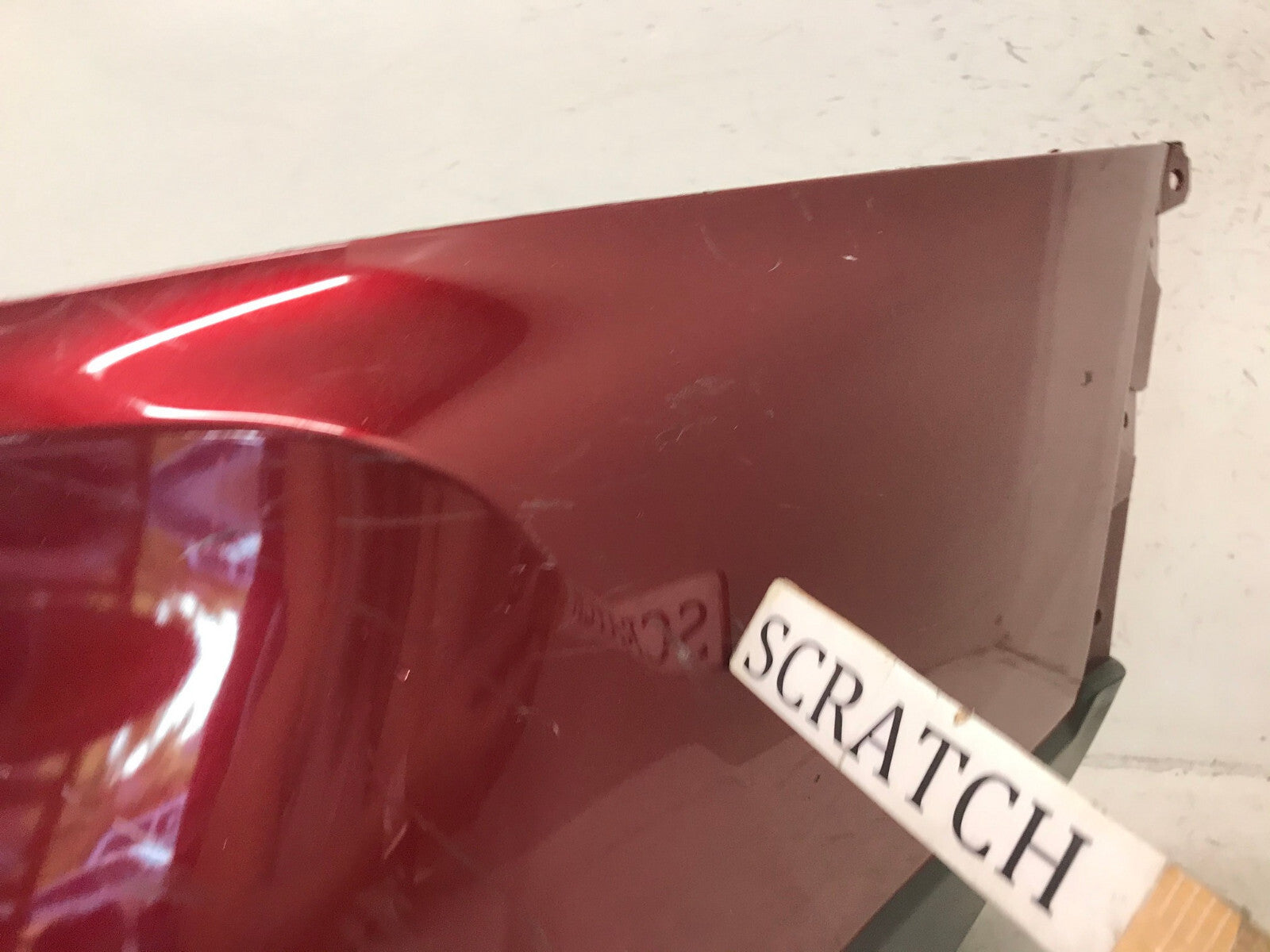 Front Bumper Cover Red 2017 Nissan Rogue S/SL/SV/SV Hybrid 85022-5HK0H OEM