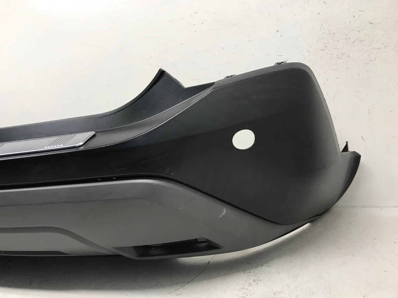 Rear Bumper Cover Black 2019-2020 Toyota RAV4 Adv w/Sensor Holes 52159-0R170 OEM