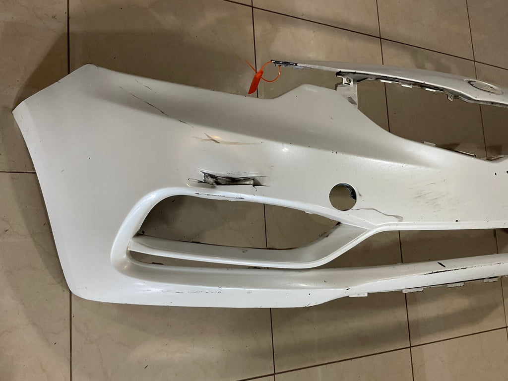 Front Bumper Cover White 2014-2016 Kia Forte EX LX SX CAPA
