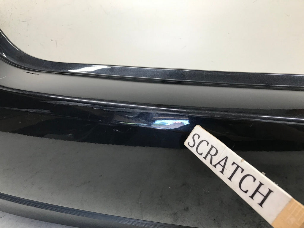 Rear Bumper Cover Toyota Corolla L/LE/S/S Plus/ECO Plus Black 2014-2016 CAPA