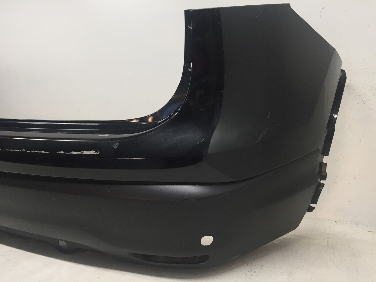 Rear Bumper Cover Nissan Rogue Sport S SL SV w/Sensor Holes 2017 2018 OEM