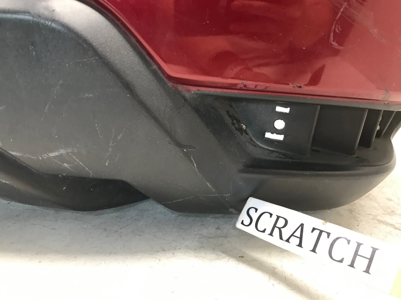 Front Bumper Cover Red 2017 Nissan Rogue S/SL/SV/SV Hybrid 85022-5HK0H OEM