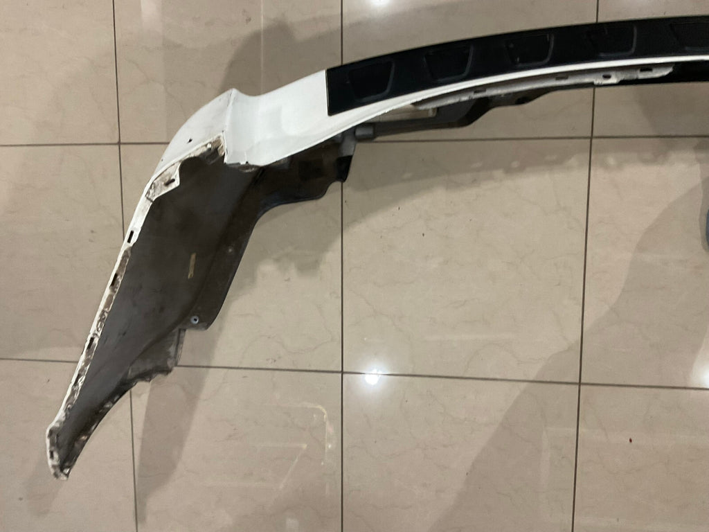 Rear Bumper Cover White Honda Pilot Touring 2012 13 2014 2015 71501-SZA-ZZ00 OEM