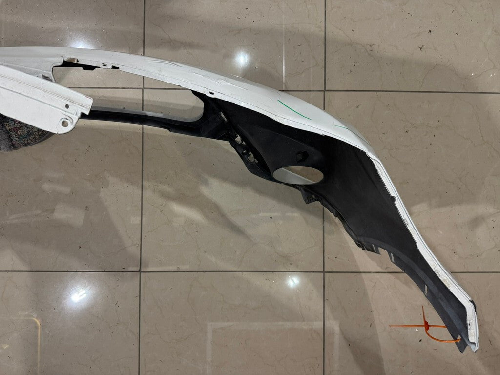 Front Bumper Cover White 2013-2015 Toyota Rav4 LE 52119+0R110 OEM