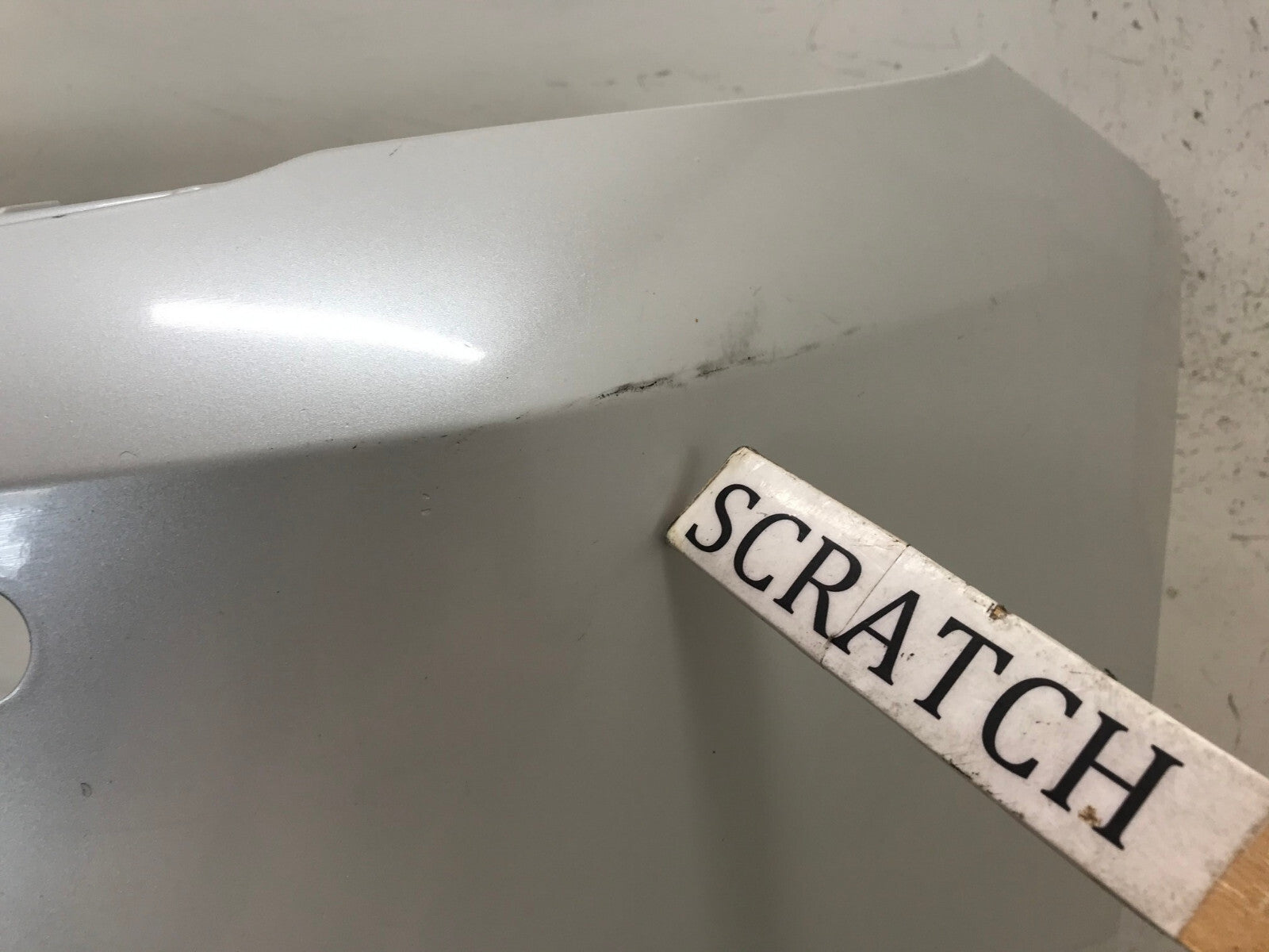 Front Bumper Cover White 21-22 Toyota Camry SE/XSE/Hybrid SE w/Sensor Holes OEM