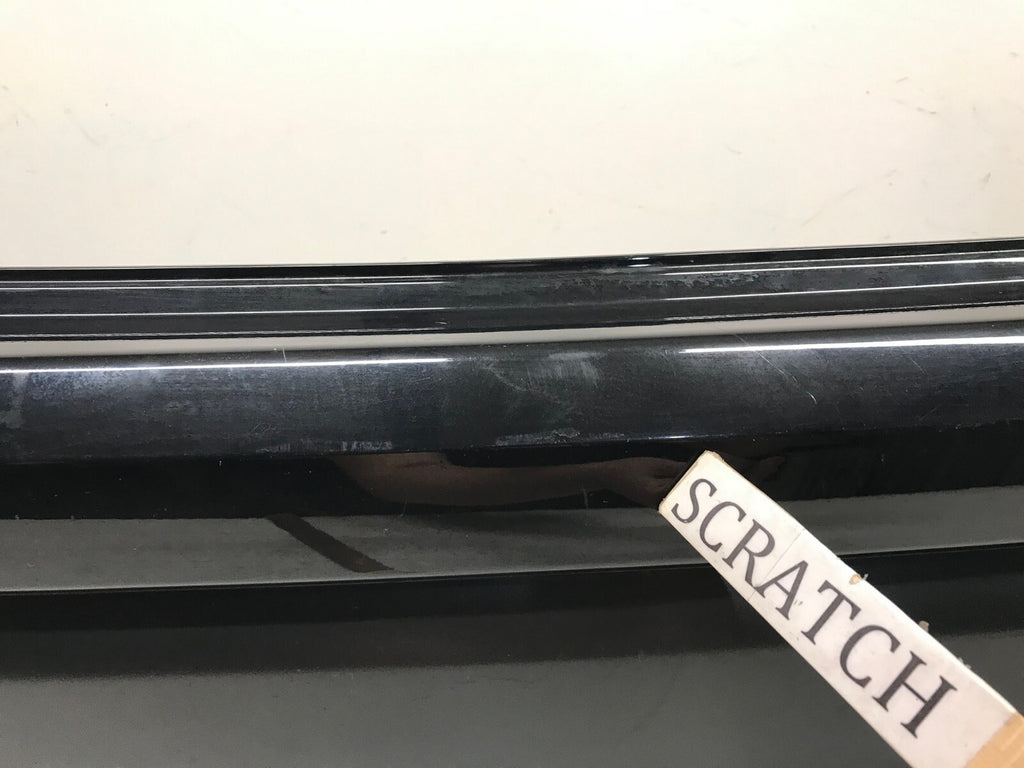 Rear Bumper Cover Nissan Rogue Sport S SL SV w/Sensor Holes Black 2017 2018 OEM