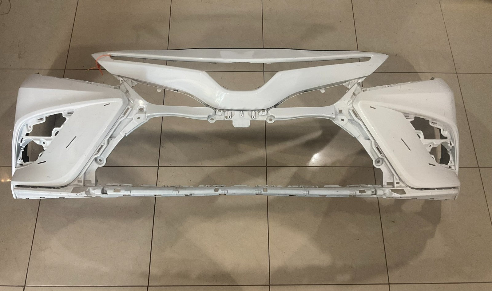 Front Bumper Cover White 2021-2023 Toyota Camry SE XSE CAPA