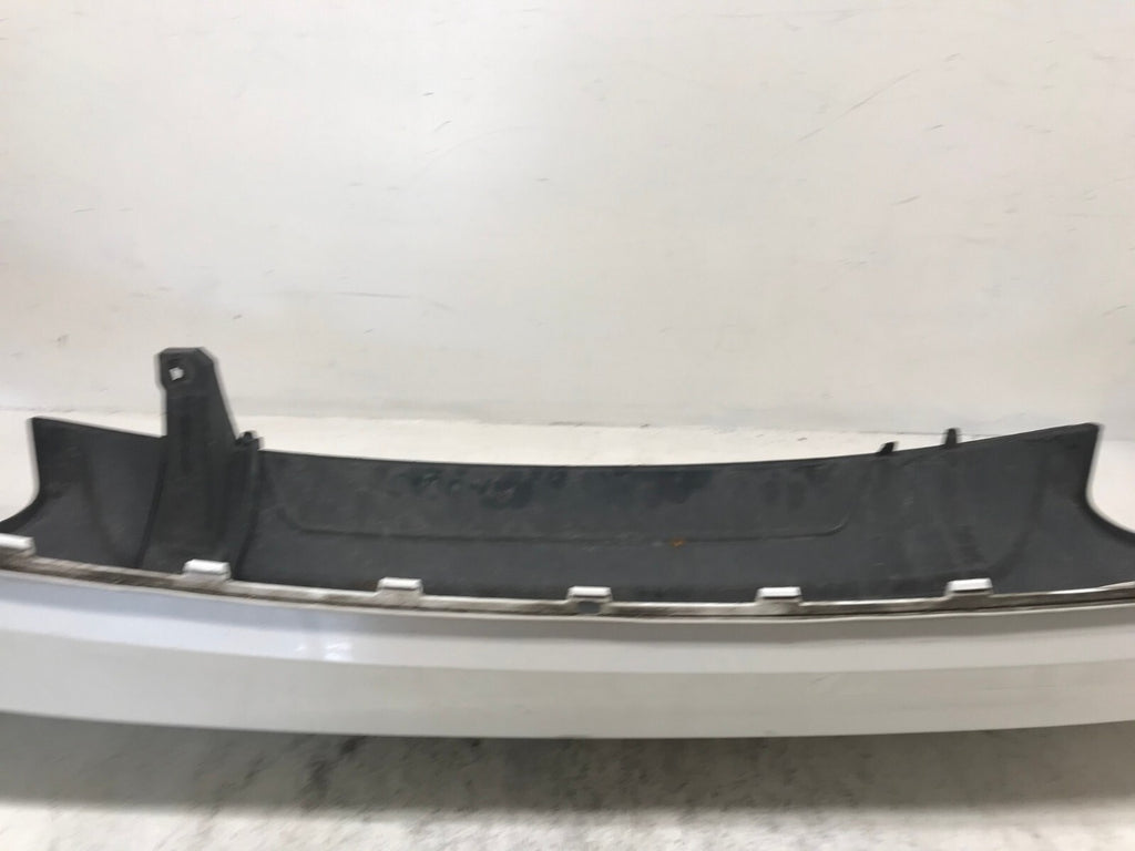 Rear Bumper Cover White 12-14 Mercedes W204 C250 Sport AMG w/Sensor Holes OEM