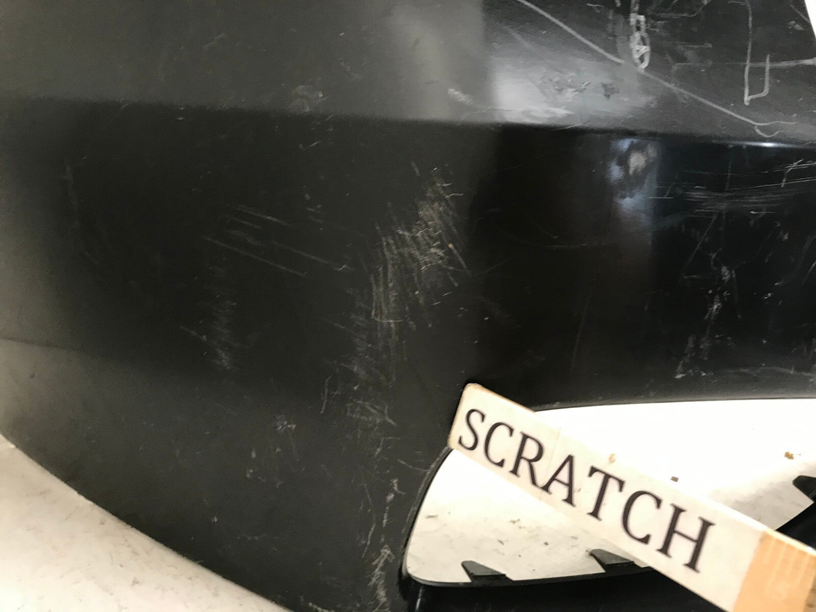Rear Bumper Cover Kia Sorento EX LX L Black 2019 2020 86611-C6500 OEM2