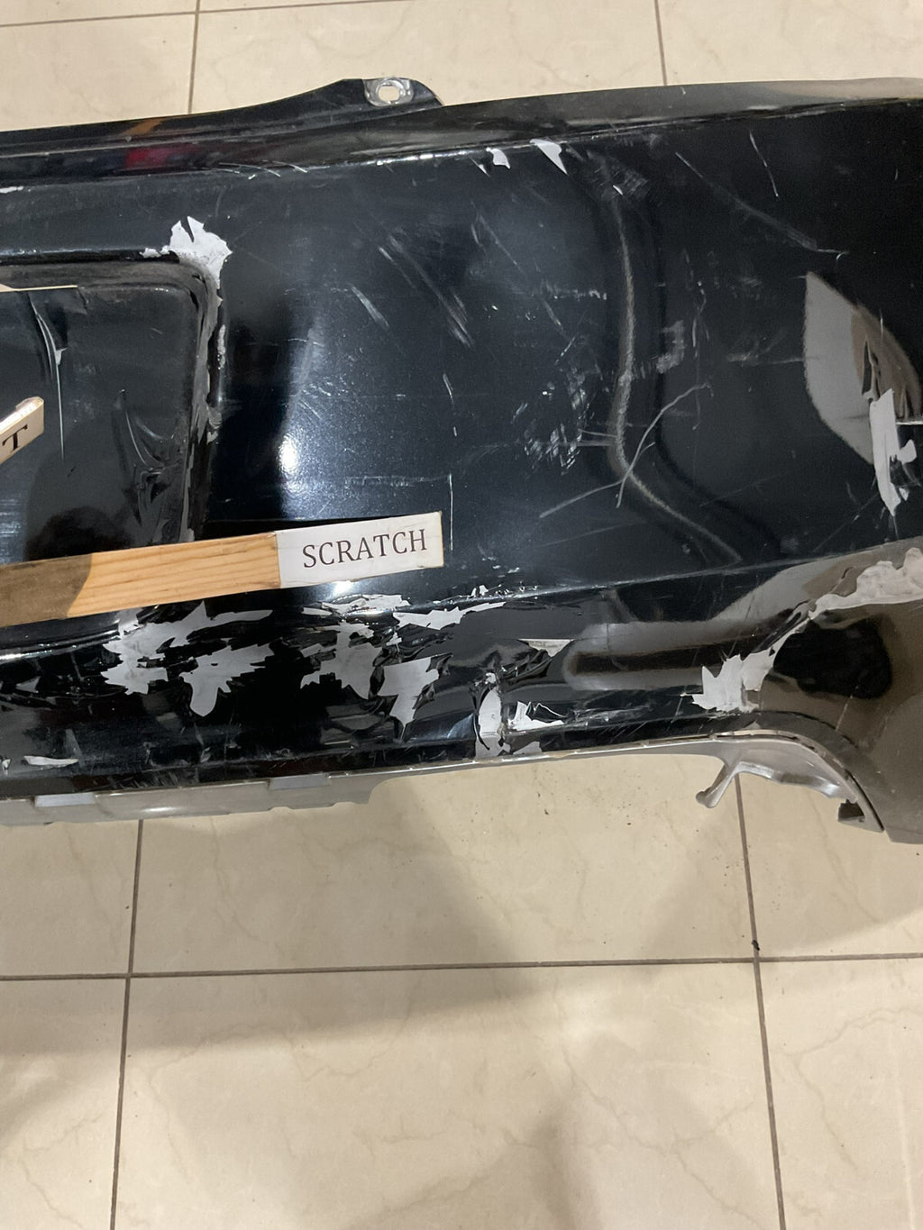 Rear Bumper Cover Black 2010-2013 Honda CRZ CR-Z 71501+SZT+ZZ00 OEM