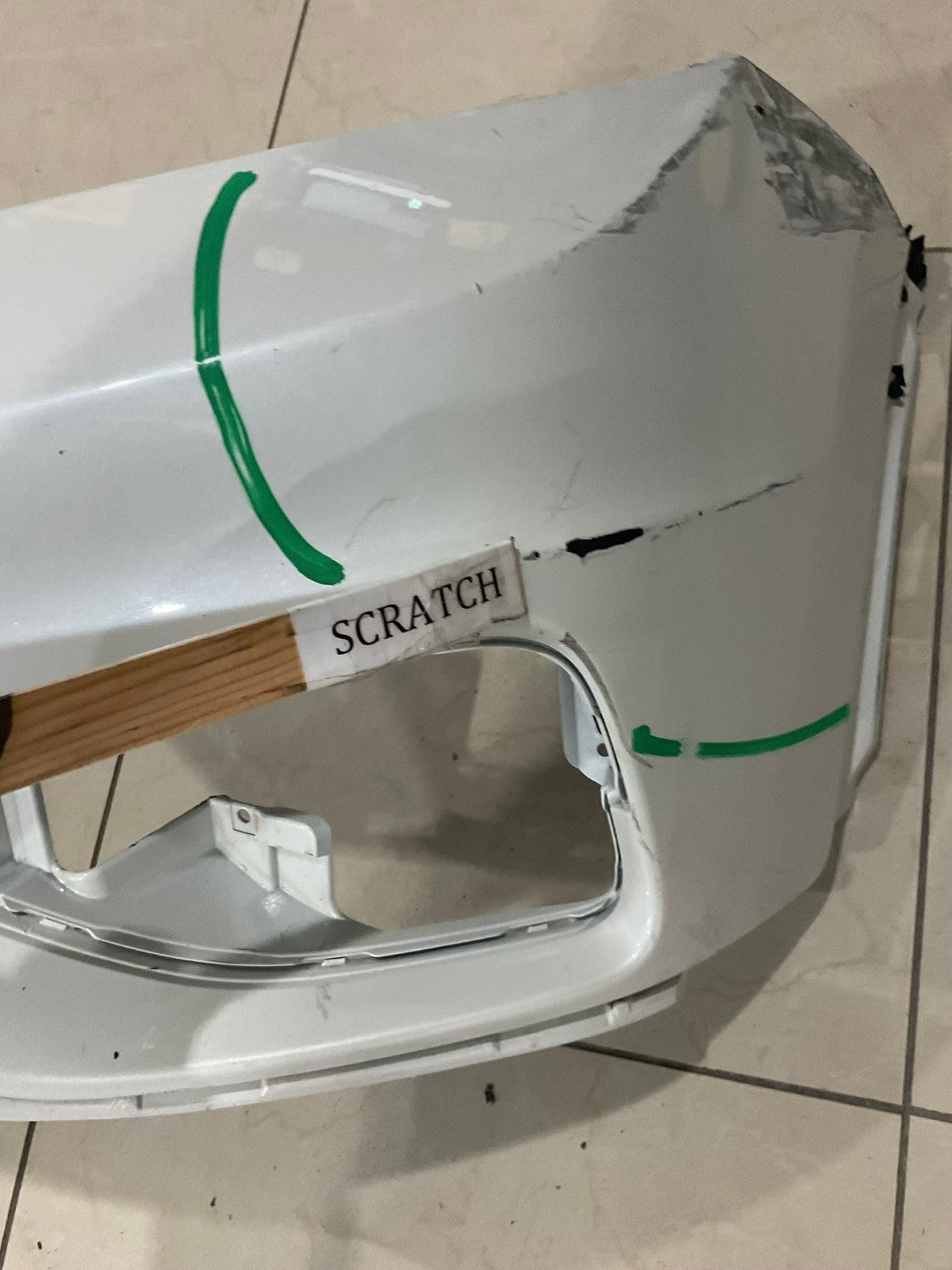 Front Upper Bumper Cover White 15-16 Honda CR-V LX/EX/EX-L/SE 71101+T1W+A000 OEM