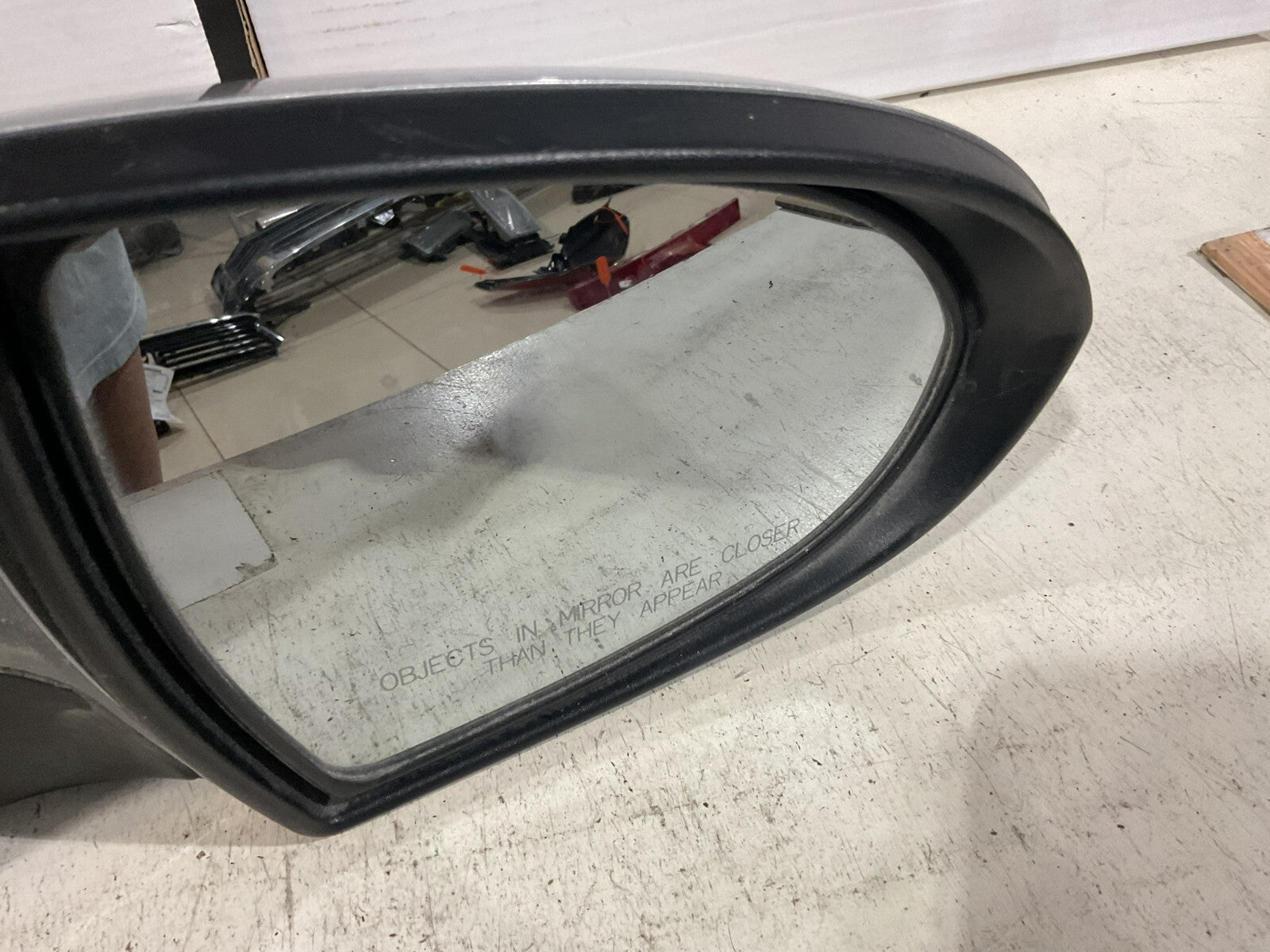 Mirror Right Passenger RH Silver Black Kia Optima 2016-2018 CAPA
