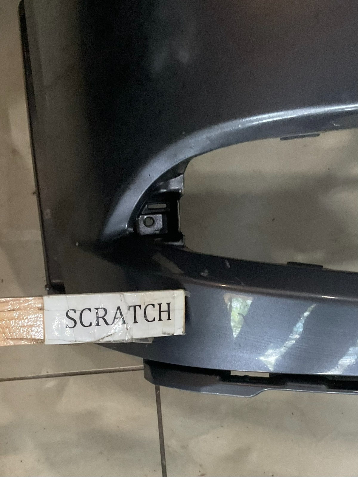 Front Bumper Cover Grey Honda HR V EX LX EX L 2016-2018 71101+t7w+a000 OEM