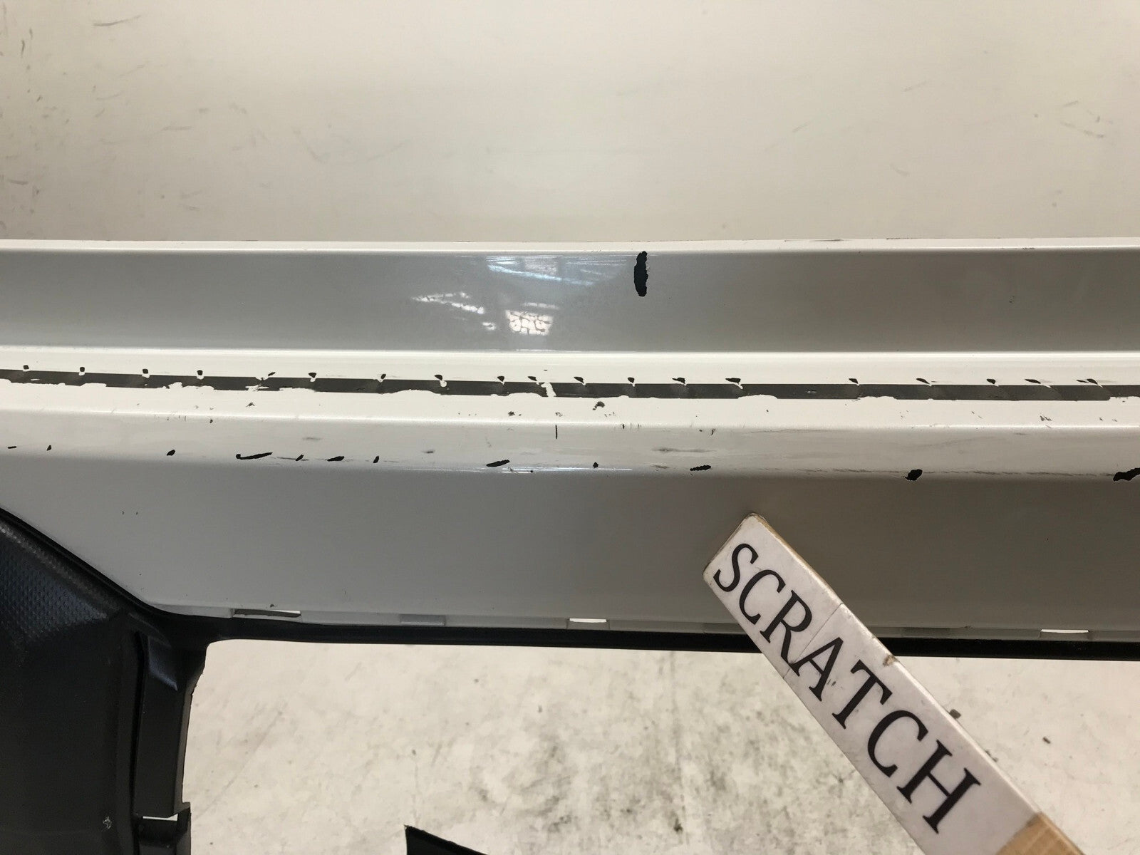 Rear Bumper Cover Subaru Ascent w/Sensor Holes White 2019 57704XC01A OEM2